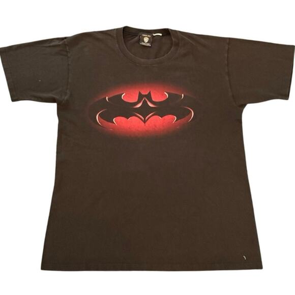 Vintage 90s Batman and Robin 1997 Movie Promo Shirt Adult Large - Picture 1 of 3